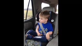 This Kid Loves Some Uptown Funk.