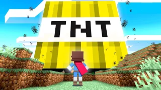 Using CURSED TNT To DESTROY Minecraft ...