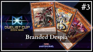 Duelist Cup March 2024   Branded Despia Yu Gi Oh! Master Duel pt  3