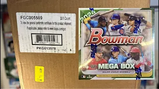 2024 Bowman Mega Box DUAL CASE Break PYT #1