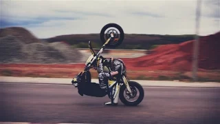 1o' clock wheelie! Scraping that Exhaust!