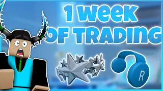 1 Weeks Worth of Trading! (Roblox)