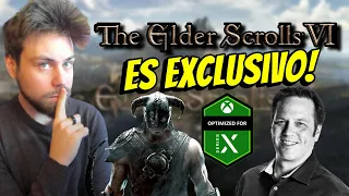 CONFIRMADO! The Elder Scrolls VI sera EXCLUSIVO de XBOX! Pero Xbox no tiene juegos...