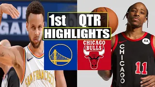 Golden State Warriors vs Chicago Bulls 1ST QTR Game Highlights | March 7 | 2024 NBA Season