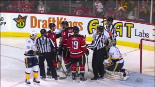 27.01.2016 Nashville Predators vs Calgary Flames (Game Highlights)