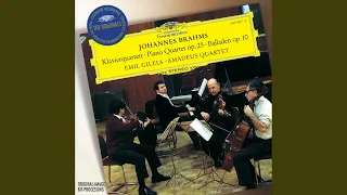 Brahms: 4 Ballades, Op. 10 - No. 4 in B Major