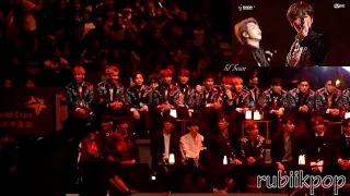 SEVENTEEN reaction to BTS-fire [MAMA 2016]