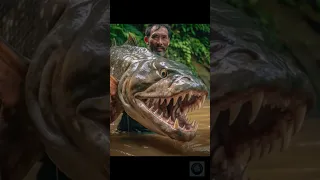 Apex Predators👹of African Rivers#monster #fish #goliath #tigerfish #tiger