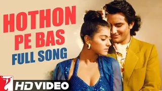 Hothon Pe Bas Tera Sonic Jhankar   Yeh Dillagi   Lata Mangeshkar & Kumar Sanu By Same Beats