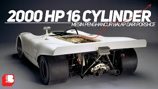 Mesin 16 Silinder Porsche | Mesin Penghancur Balapan Manapun