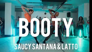BOOTY | SAUCY SANTANA feat. LATTO | @MilesKeeney choreography
