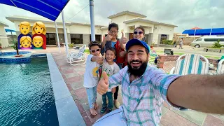 Family ke sath farm house agae 🎯🏡🏊‍♀️ Day 1