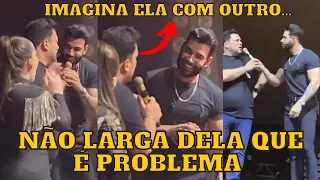 Gusttavo Lima faz RESENHA com CASAL no PALCO e dá conselho “Não larga não”