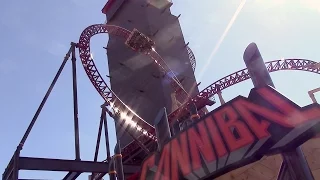 Cannibal Review | Intimidating 116° Drop on a Roller Coaster! Lagoon's Biggest Thrill Ride