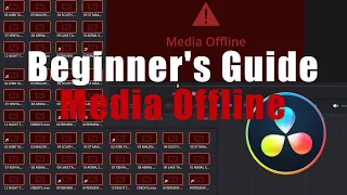 How to fix Media Offline  - Davinci Resolve Free Course: Lesson 02