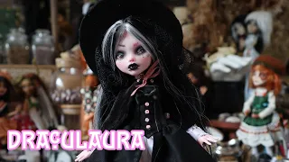 What if Draculaura was an OCC Doll | Draculaura Redesign | OOAK Monster High Doll Repaint |