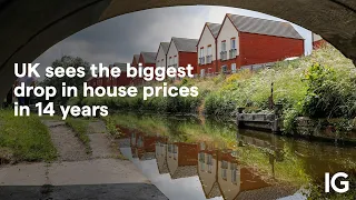 UK sees the biggest drop in house prices in 14 years
