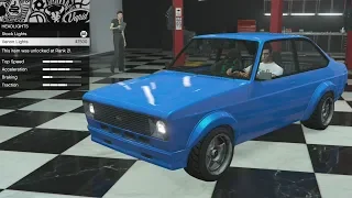 GTA 5 - DLC Vehicle Customization - Vapid Retinue Mk II (Ford Escort) and Review