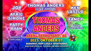 Thomas Anders - Live in Budapest Aréna Retro Party 4, 2023