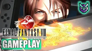 Final Fantasy VIII (8) Remastered Switch Gameplay - Docked & Handheld