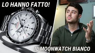 LO HANNO FATTO DAVVERO! il Nuovo Omega Speedmaster Moonwatch Bianco