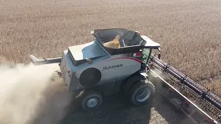 Gleaner S96 Soybean Harvest In Ohio!