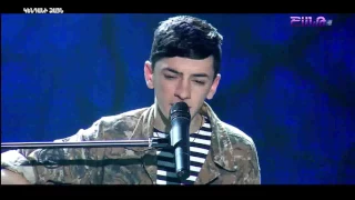 X-Factor4 Armenia Yuri Adamyan - Martiki Erg@ (Trchei Mtqov tun) (gala 3) 05.03.2017