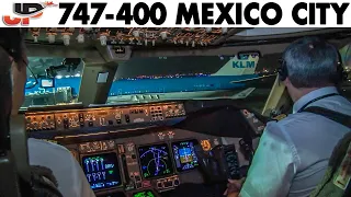 Piloting Air France BOEING 747-400 out of Mexico City