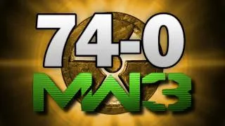 MW3 74-0 Gameplay M.O.A.B. Nuke  FLAWLESS! - (Call of Duty Modern Warfare 3 Multiplayer)