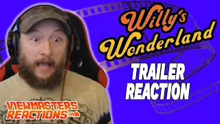 WILLY'S WONDERLAND OFFICIAL TRAILER REACTION NICHOLAS CAGE