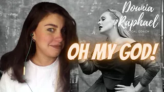 VOCAL COACH REACTION Adele - Oh My God (Official Video)