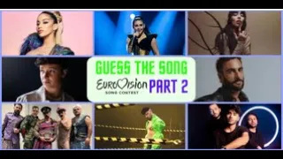 Guess The Eurovision Song (2009-2023) PART 2