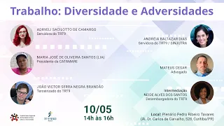 Painel "Trabalho: Diversidade e Adversidades" (10/05/2024 às 14h)