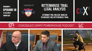 CCX2 S02E18: Rittenhouse Trial Legal Analysis