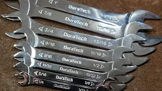 Amazon DuraTech Ultra Thin SAE Forged Cone Wrench Set Review