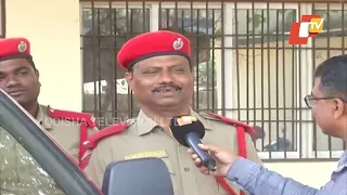 Policemen spotted without pistols during Energy Minister Pratap Deb’s visit to Kendrapara