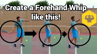 How to whip your forehands like a pro