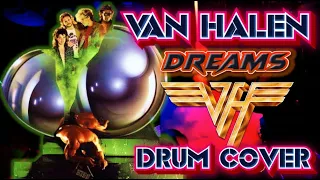 DREAMS - VAN HALEN - drum cover w / alesis nitro mesh kit