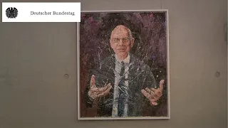 Porträt Norbert Lammerts in Bundestagspräsidenten-Galerie aufgenommen