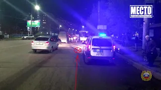 Обзор аварий  КИА улетела в кювет под Яранском  Место происшествия 04 10 2019
