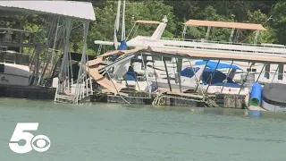 Recovery efforts underway for marinas on Beaver Lake