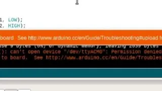 Arduino Error - avrdude, can't open device ttyACM0, permission denied