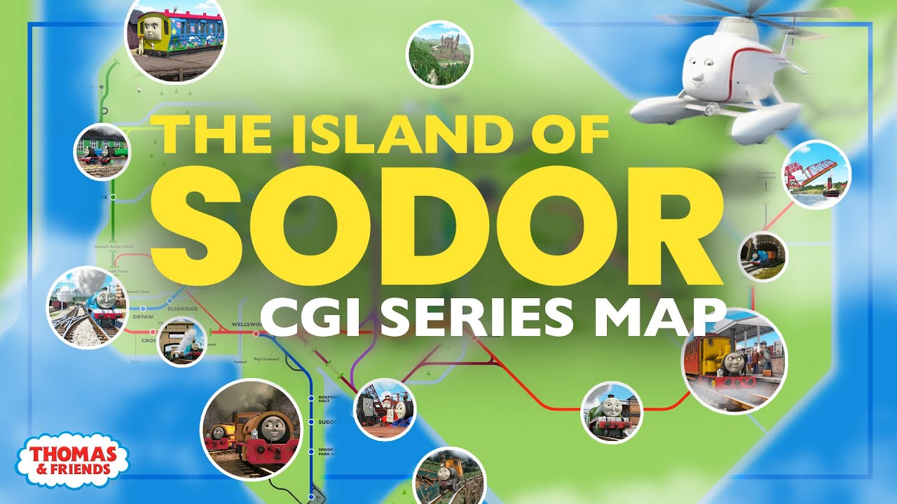 Download The Island of Sodor CGI Series Map! (Seasons 13-24) — Sodor ...
