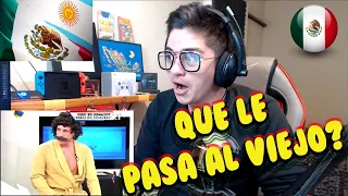 Reacción Mexicano  NATALIA NATALIA (ESTE TIPO ES SUPER MAL HABLADO)