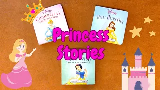 Three Princess Stories: Cinderella, Belle, and Snow White [Read Aloud Kids Bedtime Stories]