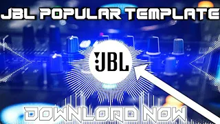 JBL Poplar Avee player template || Avee player template 2023 || JBL New Template