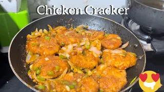 Chicken Cracker Recipe | Chicken Starter Recipe | Chicken Fried recipe