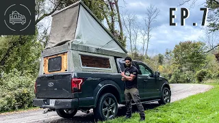 Finishing My DIY Rooftop Tent | Overland Truck Camper ep. 7