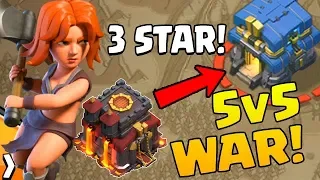 10v12 3 STAR???  5v5 Fridays | Clash of Clans