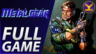 Metal Gear (1987) MSX2 - Full Game 100% Complete Walkthrough Gameplay